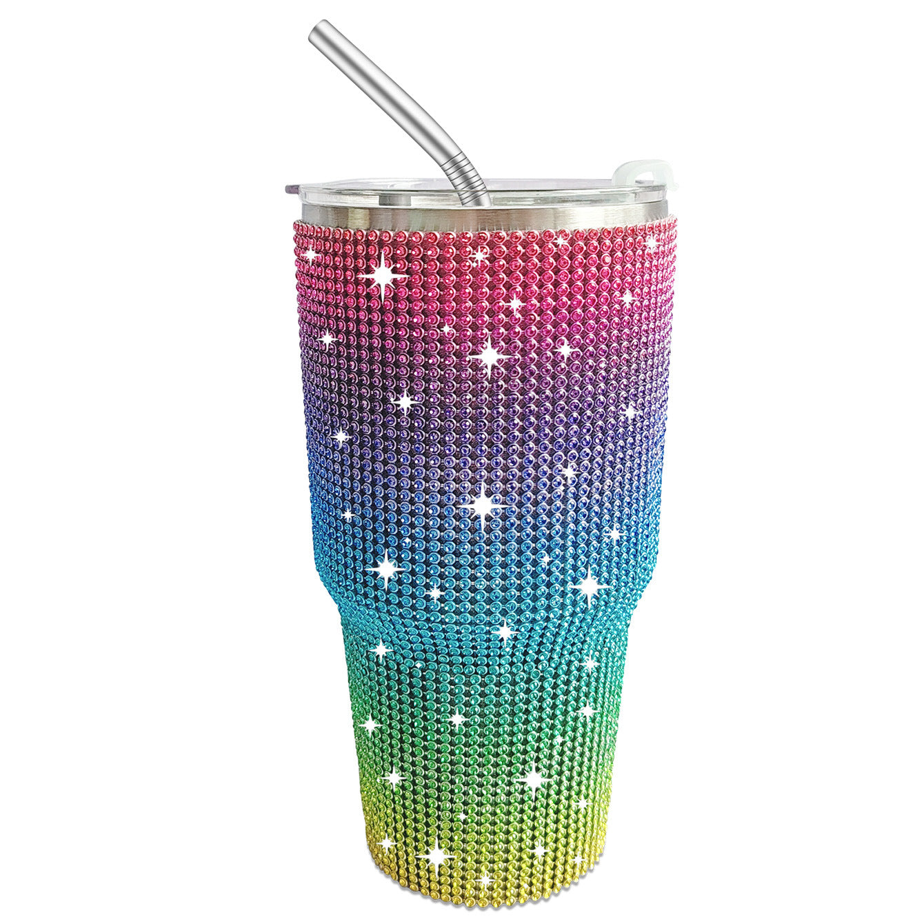 Wholesale Tumbler Diamond-encrusted Leopard Print 20oz/30oz Tumbler Cup